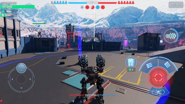 New Titan Weapons STRIKER & KRAIT War Robots Test Server Gameplay WR