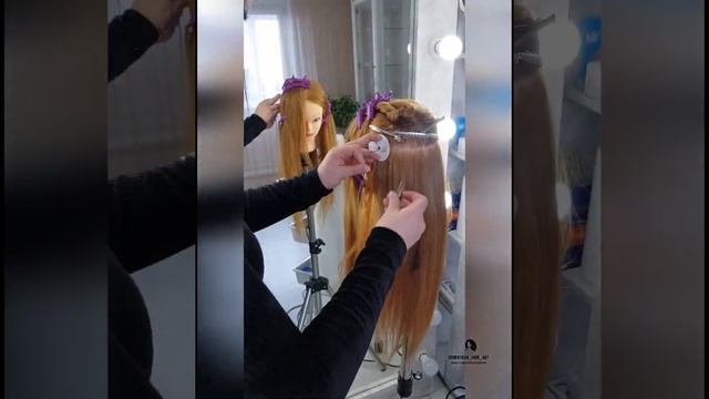 Наращивание волос. Обучение. Красноярск