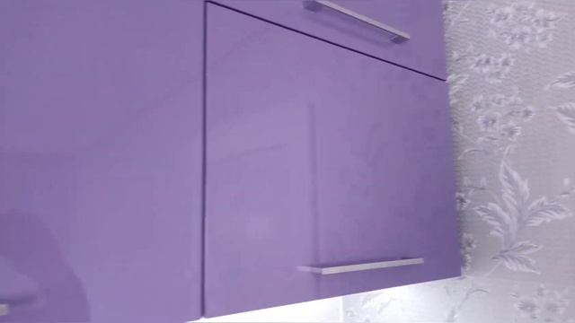 Угловая кухня в краске - фасады МДФ