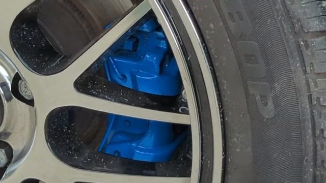 Renault Twingo 3 2019 Project - Painting Tambors & Break Calipers In BLUE