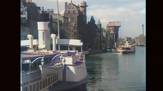 Germany 1930s in color Pre-War 60fps Remastered wsound design added