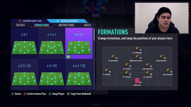 MY ELITE 1 CUSTOM TACTICS & PLAYER INSTRUCTIONS ON FIFA 21!!! WHAT I USE ON THE KYREN ROAD TO GLORY