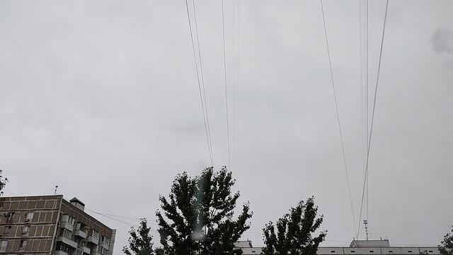 Гроза в Москве 2022.07.10