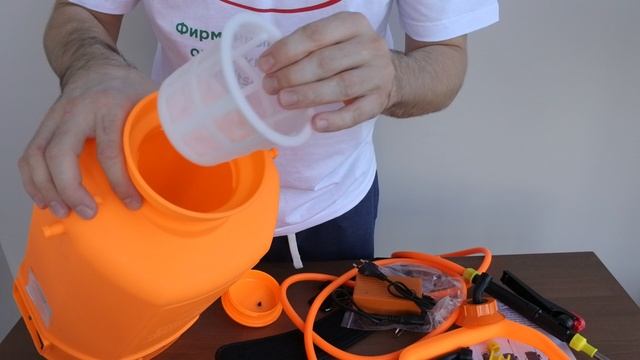 Фильтр в горловину для ОЭЛ-8л-П Умница опрыскиватель аккумуляторный