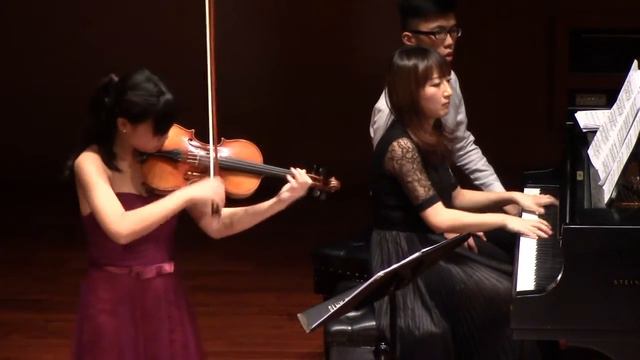HKAPA -Sammi Chan Recital Grieg Violin Sonata No. 3 In C Minor (1st Movt)
