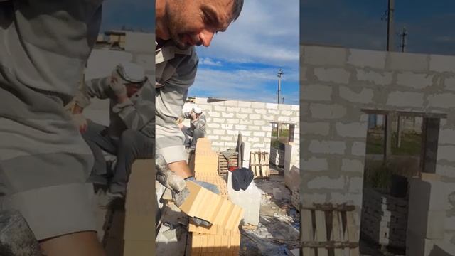 Как расколоть вдоль керамический кирпич