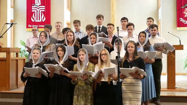 Тебя люблю мой Бог я всей душой - Хоровое пение.