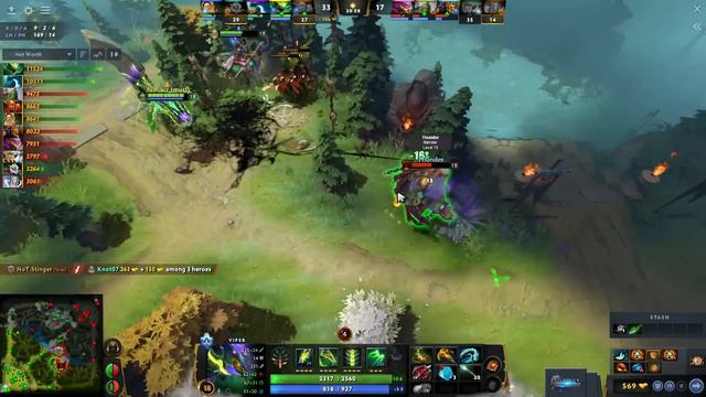AMMAR Trolling TI Champ YATORO - OG X TSPIRIT Connections DOTA 2