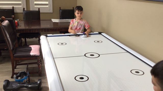 How To Play Air Hockey, For Kids!