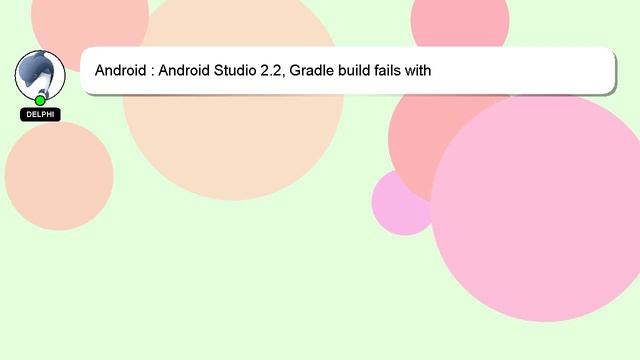 Android : Android Studio 2.2, Gradle Build Fails With Java.lang.OutOfMemoryError: Unable To Create