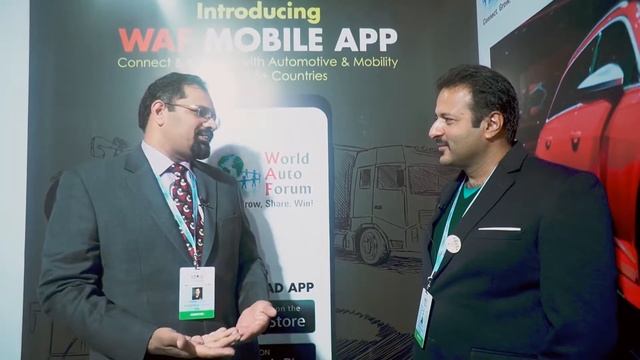Pranshu Gupta Ceo Trak N Tell In Conversation With Anuj Guglani CEO WAF At Auto Expo 2020