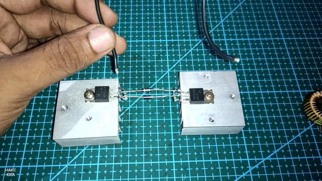 Simple Powerful 500Watt Inverter | 12V To 220v Inverter From Old UPS