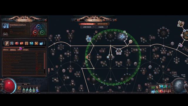 Blade Vortex Aura Stacker - Build Overview - Path Of Exile Crucible 3.21