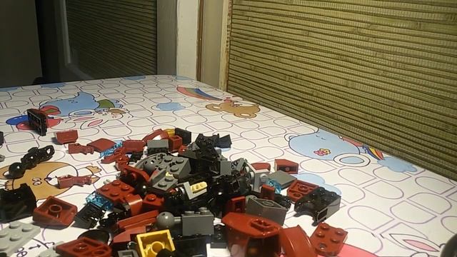 сделали вместе байк призрачного гонщика!!! из лего.