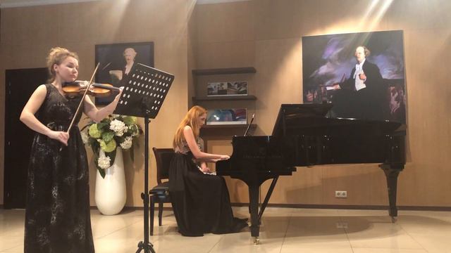 Margarita Ochakovskaia (piano),  Polina Zhavoronkova (violin) - E.Grieg Sonata No.3, Op.45