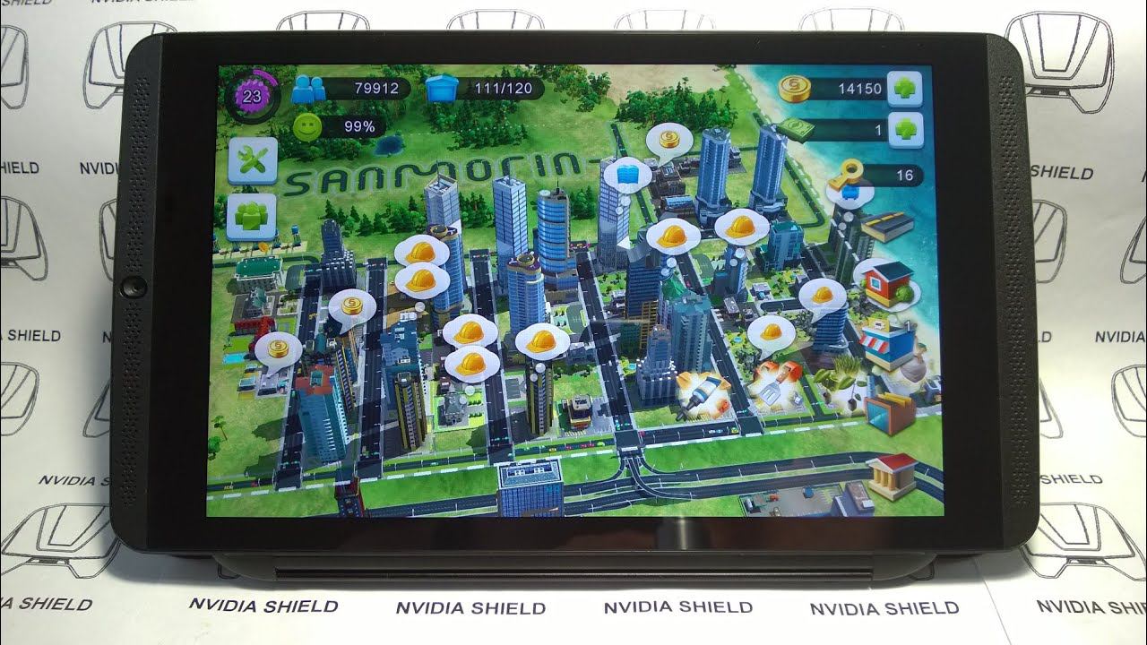 NVIDIA SHIELD TABLET - SimCity BuildIt