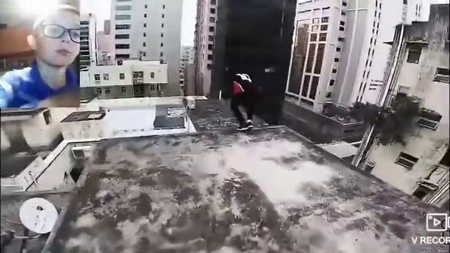 Реакция на паркур