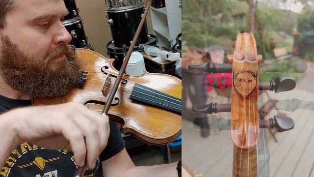 1880s German Conservatory Violin Rescued By Schnefsky & Played By Jeff Taylor