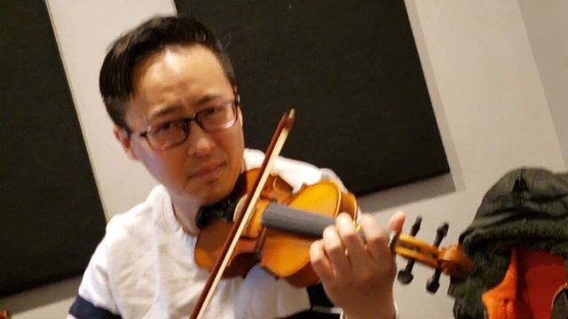 May Song On A 1/2 Size Violin