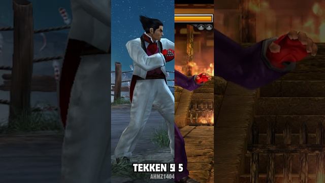 Kazuya Tekken 1 To Tekken 8 Comparison