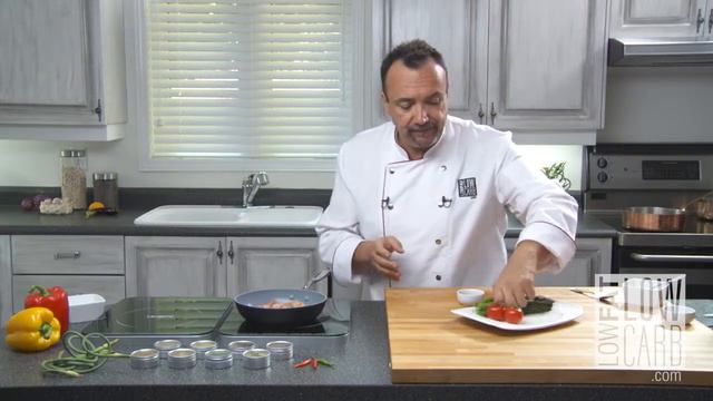 Smoked Sea Salt Shrimp And Asparagus