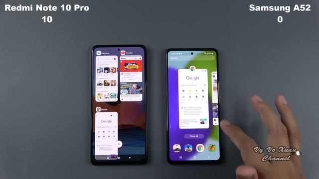 Xiaomi Redmi Note 10 Pro Vs Samsung Galaxy A52 | SpeedTest And Camera Comparison