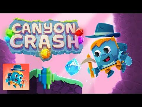 Canyon Crash - Fall Down (Свободное падение) на Android/iOS GamePlay HD