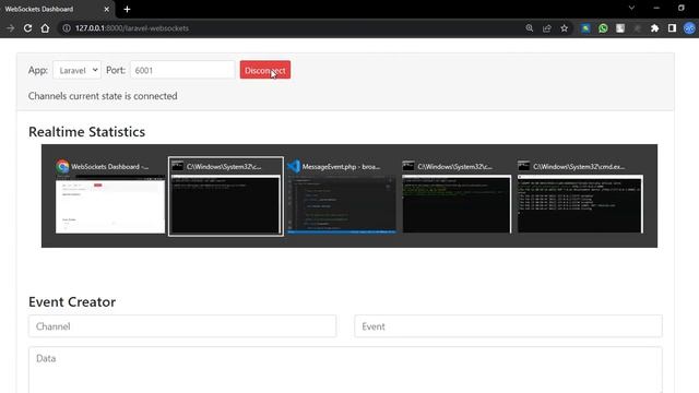How To Use BroadCasting With An Example In Laravel In Laravel WebSocket - Laravel WebSocket #7