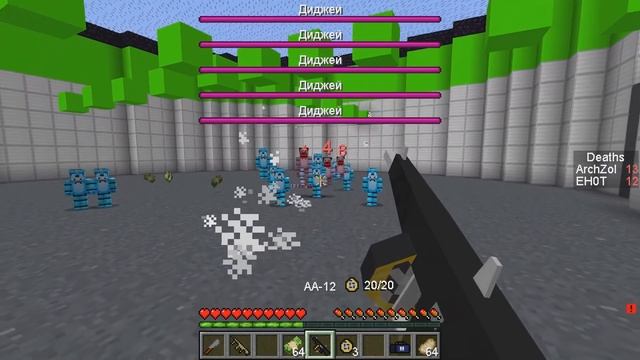 АРМИЯ ЗАМОРОЖЕННЫЙ ФРЕДДИ И ДИДЖЕЙ ПРОТИВ НУБА И ПРО! 10000 АНИМАТРОНИКИ ФНАФ В МАЙНКРАФТ 100%