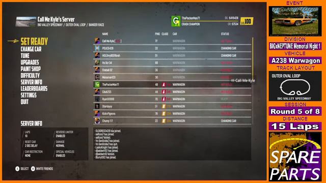 2022 SP Wreckfest Series | BIGxNEPTUNE Memorial Night 1 Live