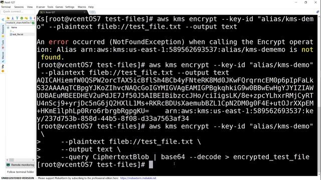 01 How to EncryptDecrypt Data with KMS  Customer Master Key  Server Side Encryption  SSE-S3