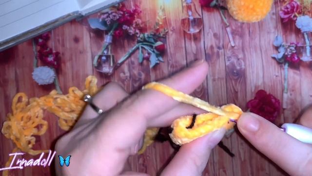 Лисичка ? из тонкого плюша крючком часть 2