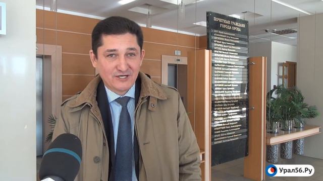 Руслан Исмагилова перед собеседованием на главу Орска