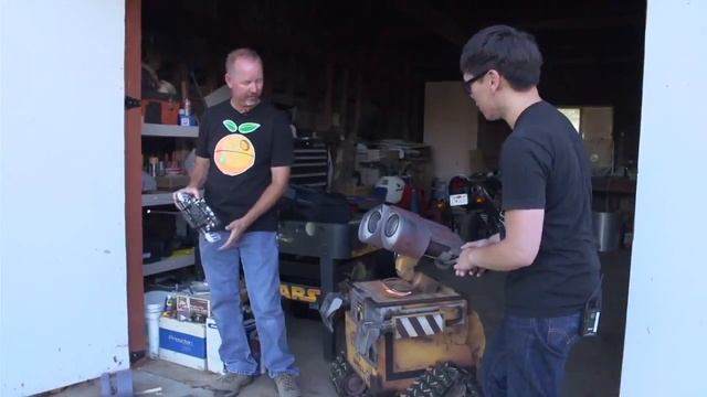 Создана точная копия робота Wall-E