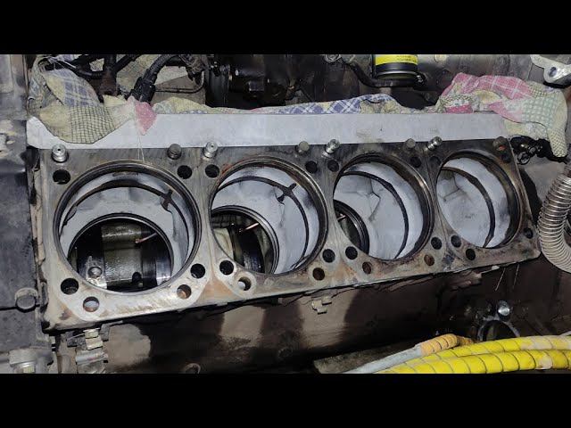 Вести Камаза)) Пошёл антифриз в поддон, разобрал почти весь двигатель, трещина в раме растёт.