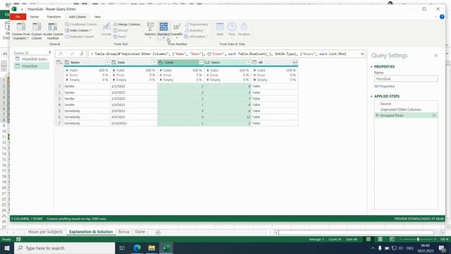 How To Duplicate Rows And Distribute Amounts With Power Query