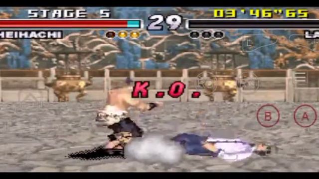 Tekken Advance - Heichachi Combo Part 2 (9 Stages) Hardmode