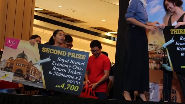 Atria Lucky Draw Grand Prize Honda Jazz.