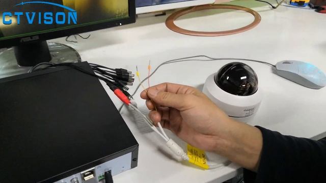 CTVISON AHD PTZ Dome Camera RS485 OPERATING