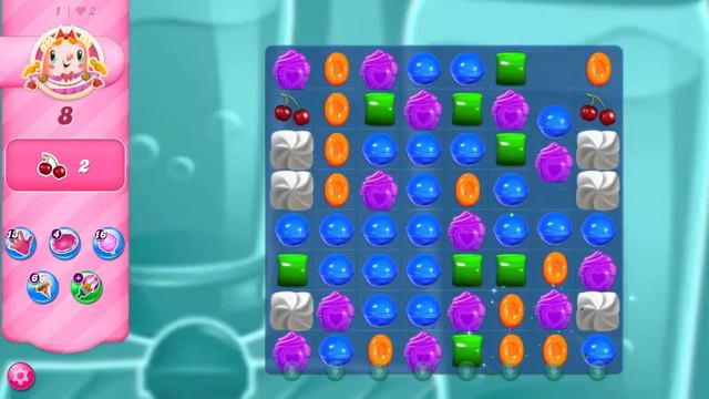 Candy Crush Saga (10 Year Cake Climb - Cake Bomb Level)