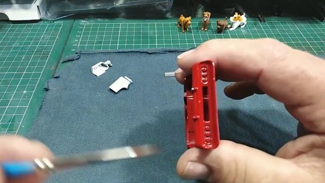 Dinky Toys Ferrari 312p  No/204. 1973-1975.  Restoration