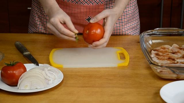 Мясо по французски Курятина