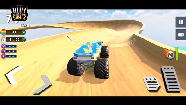 Monster Truck Popit Race Game Gameplay Android Apk