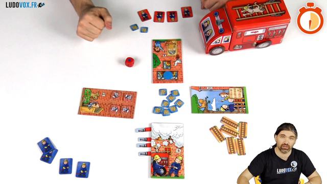 Ludochrono - PinPon Les Pompiers