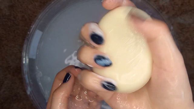 Таз с мылом Вишнёвый сад 🧼 A Bowl Of Soaked Soap Cherry Orchard 🧽🧼 SPONGE 🧽