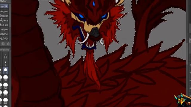 Y2mate.com - Red Dragon Emperor Process [Speedpaint]_YpySrxit-hg_1080p