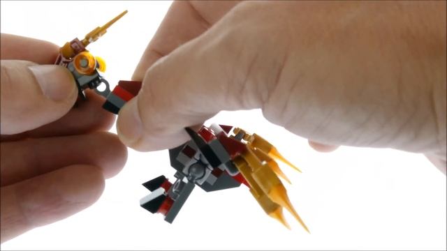 Lego Ninjago Legacy 30535 Fire Flight Kai´s Mini Dragon Speed Build