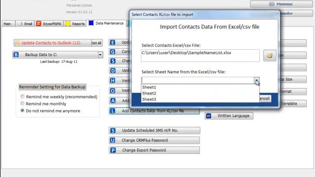 CRMPlus Video Tutorial - Import Contacts From Excel/CSV