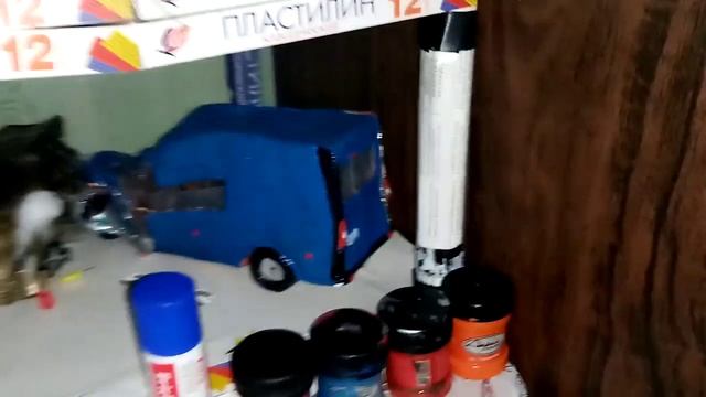 Обзор моего автопарка из пластилина часть 2