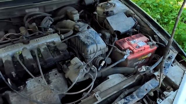 Купили мёртвую мазду 626 из Леса на номерах 666!!!! за 15 тысяч!!!